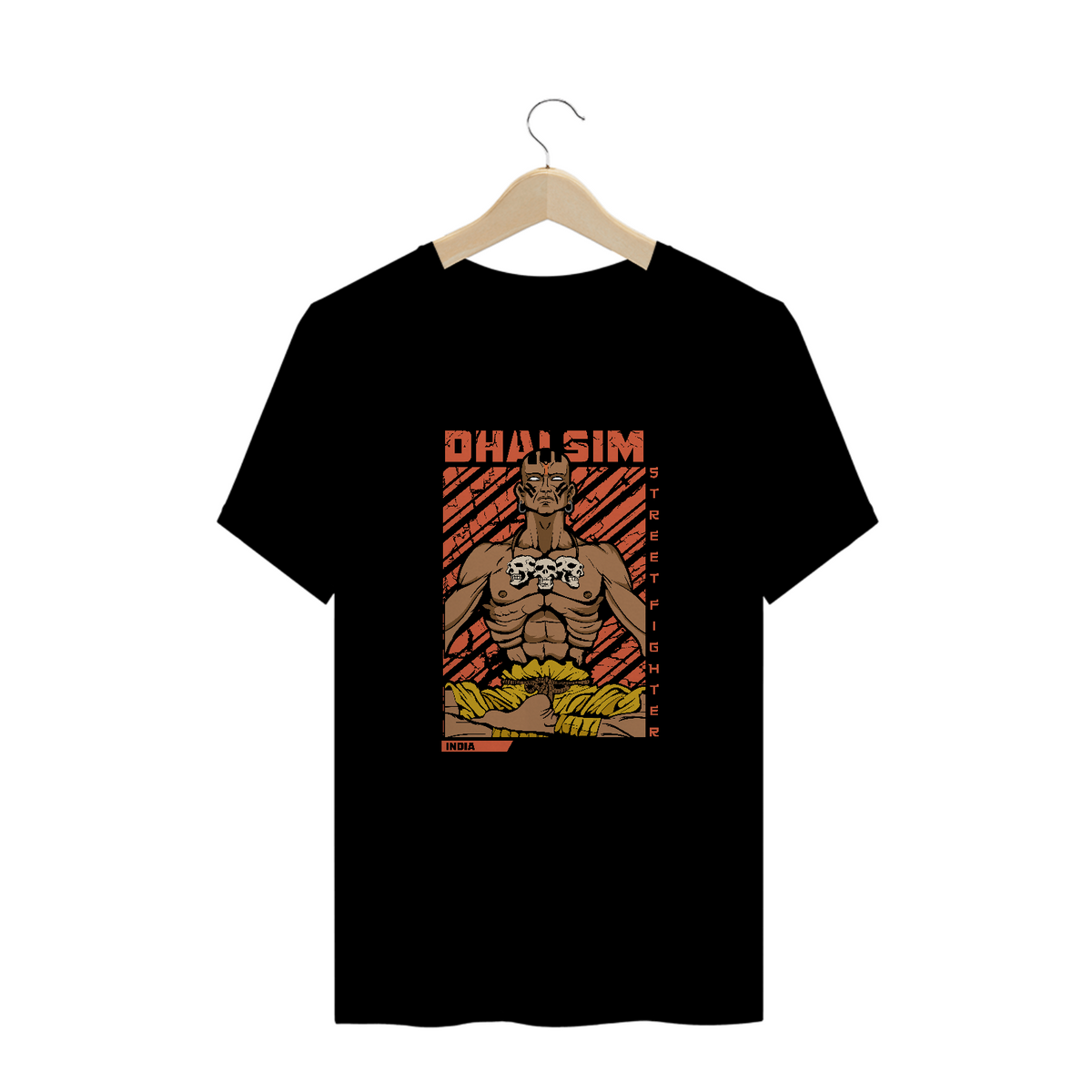 Nome do produto: Camisa Dhalsim