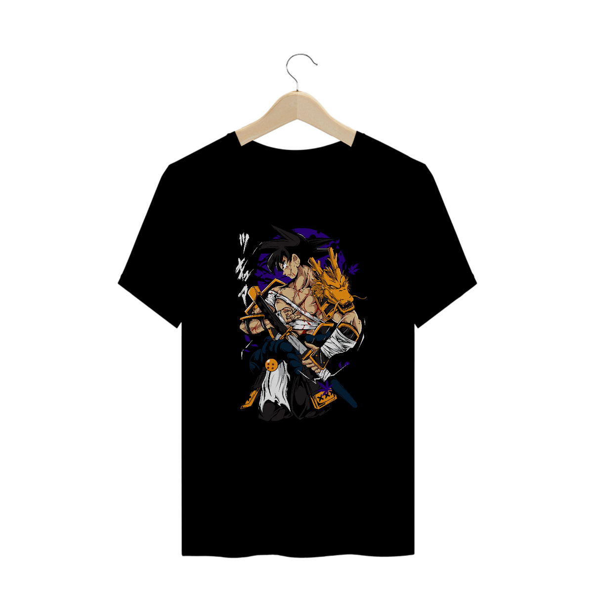 Nome do produto: Camisa Goku Samurai