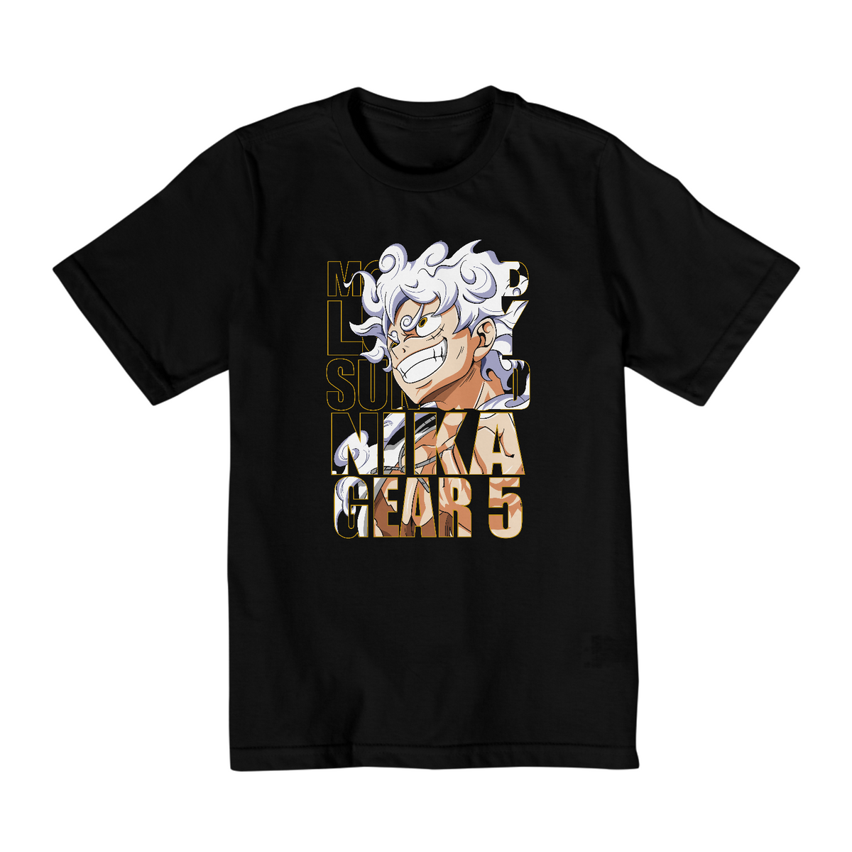 Nome do produto: Camisa Luffy Gear 5 III