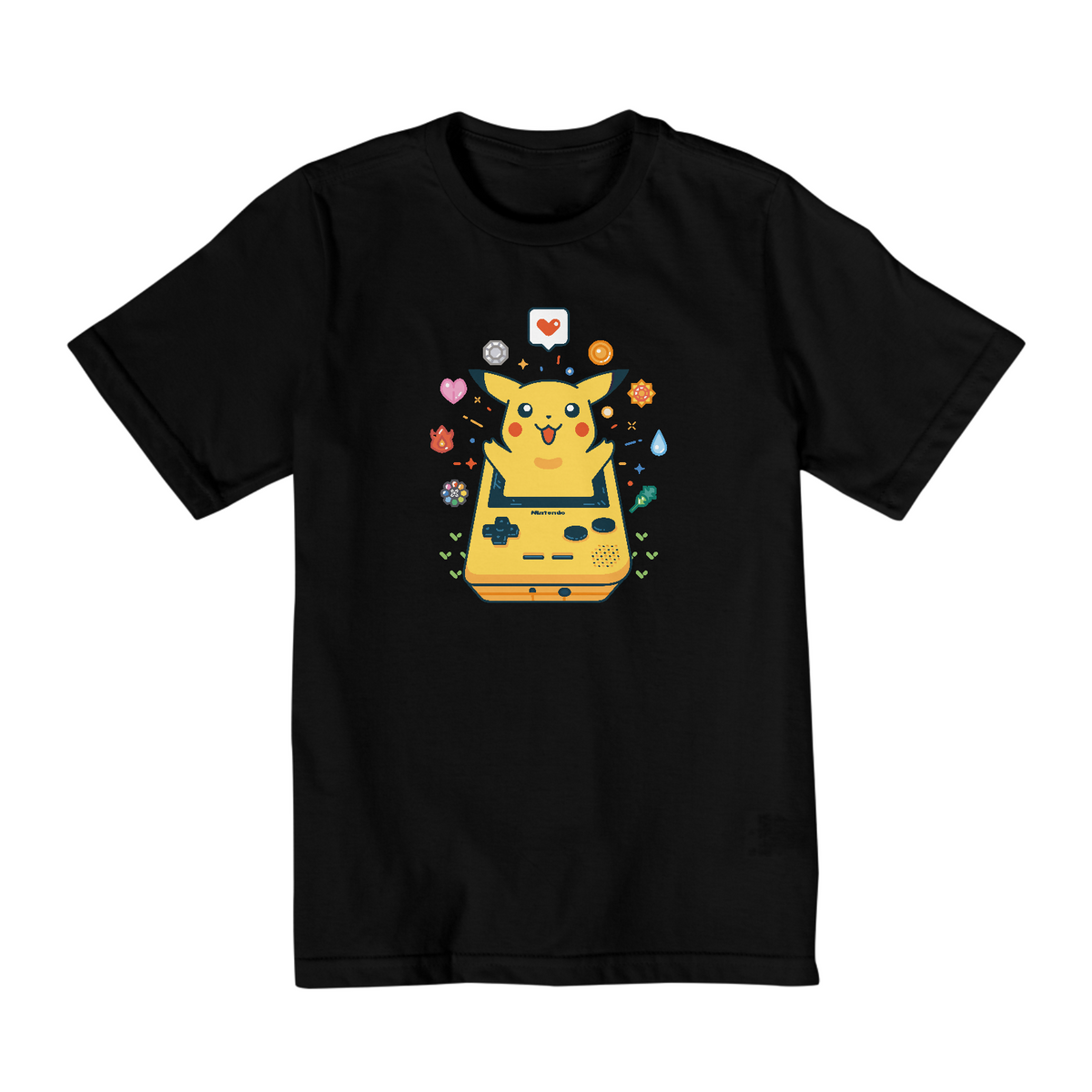 Nome do produto: Camisa Pikachu