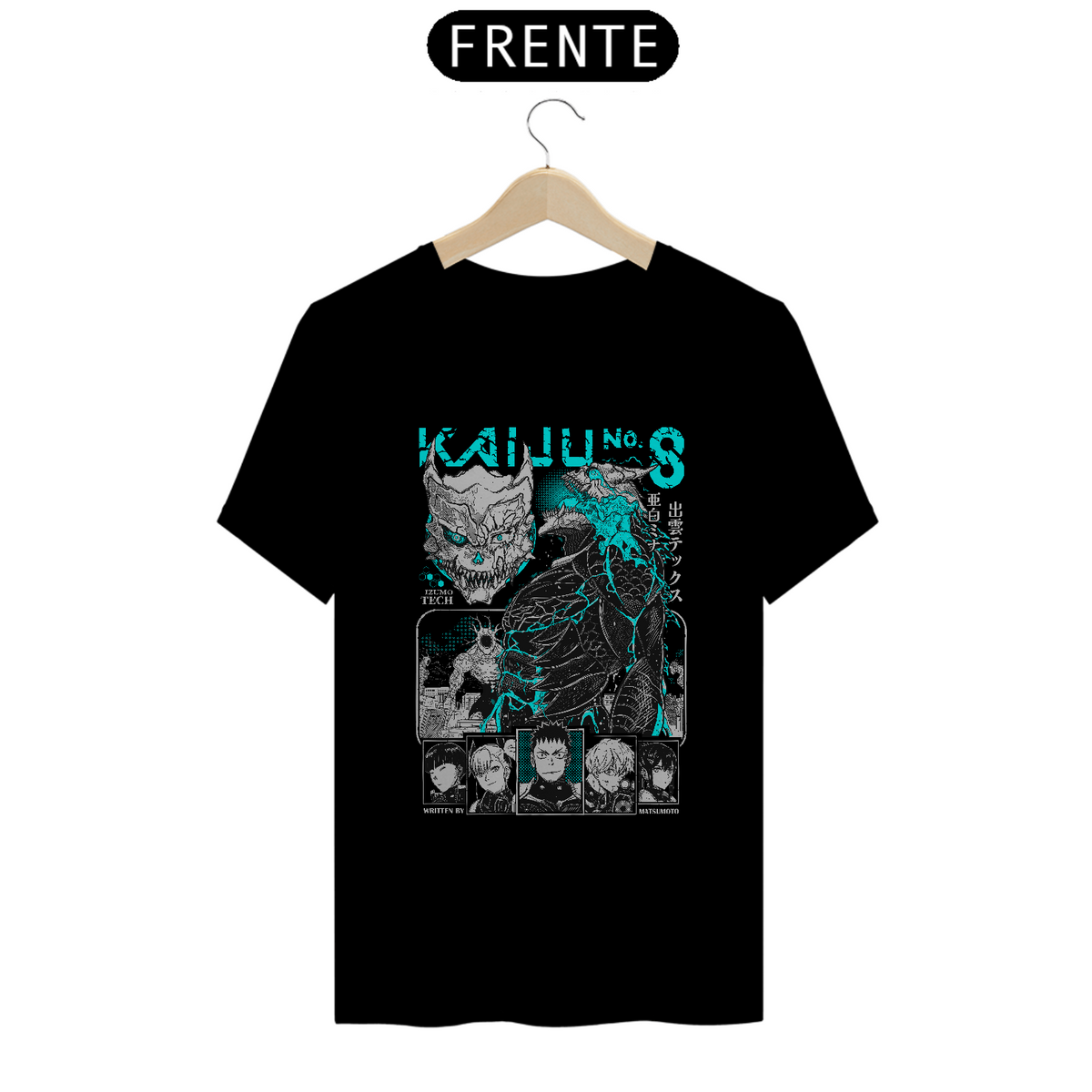 Nome do produto: Camisa Kaiju n 8