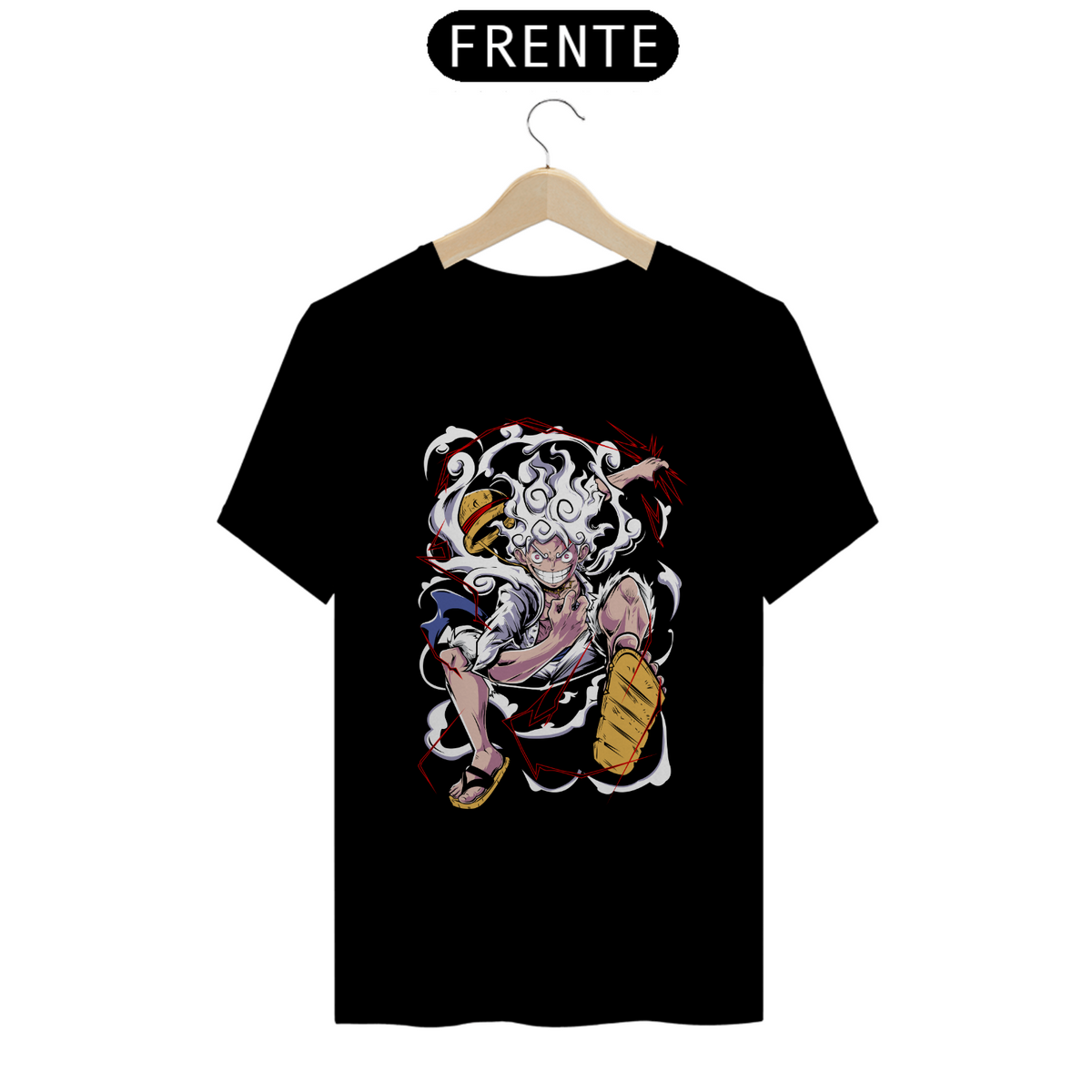 Nome do produto: Camisa Luffy Gear 5 VII