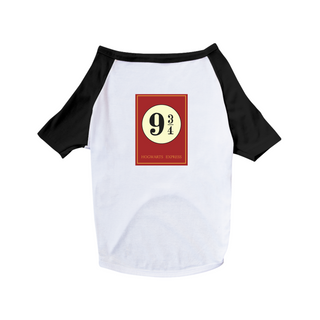 Camiseta Pet Plataforma 9 3/4 Harry Potter