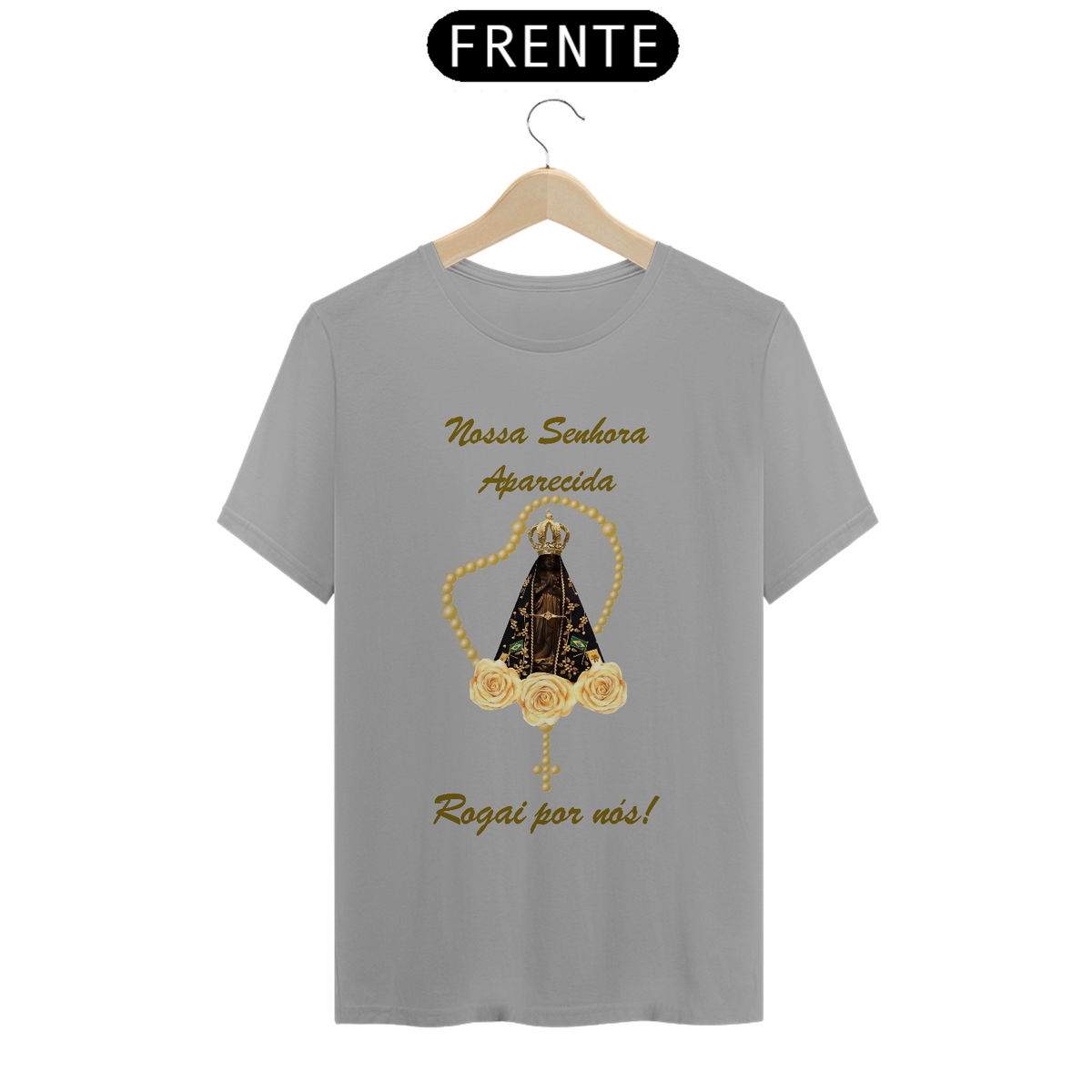 Nome do produto: T-Shirt art Nossa Senhora Aparecida