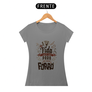 Nome do produtoT-Shirt Feminina Dançar Forro