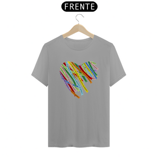 Nome do produtoT-Shirt Quality Art 2 Fita do Senhor do Bonfim Coração