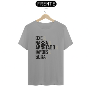 Nome do produtoT-Shirt Quality Frases Oxe Massa Arretado Iapois Bora