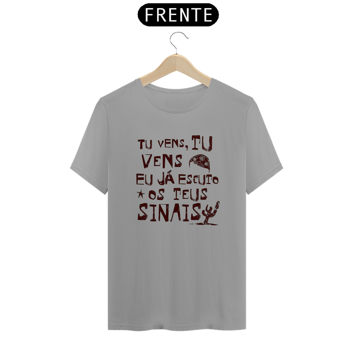 Nome do produto: T-Shirt Tu Vens Tu Vens