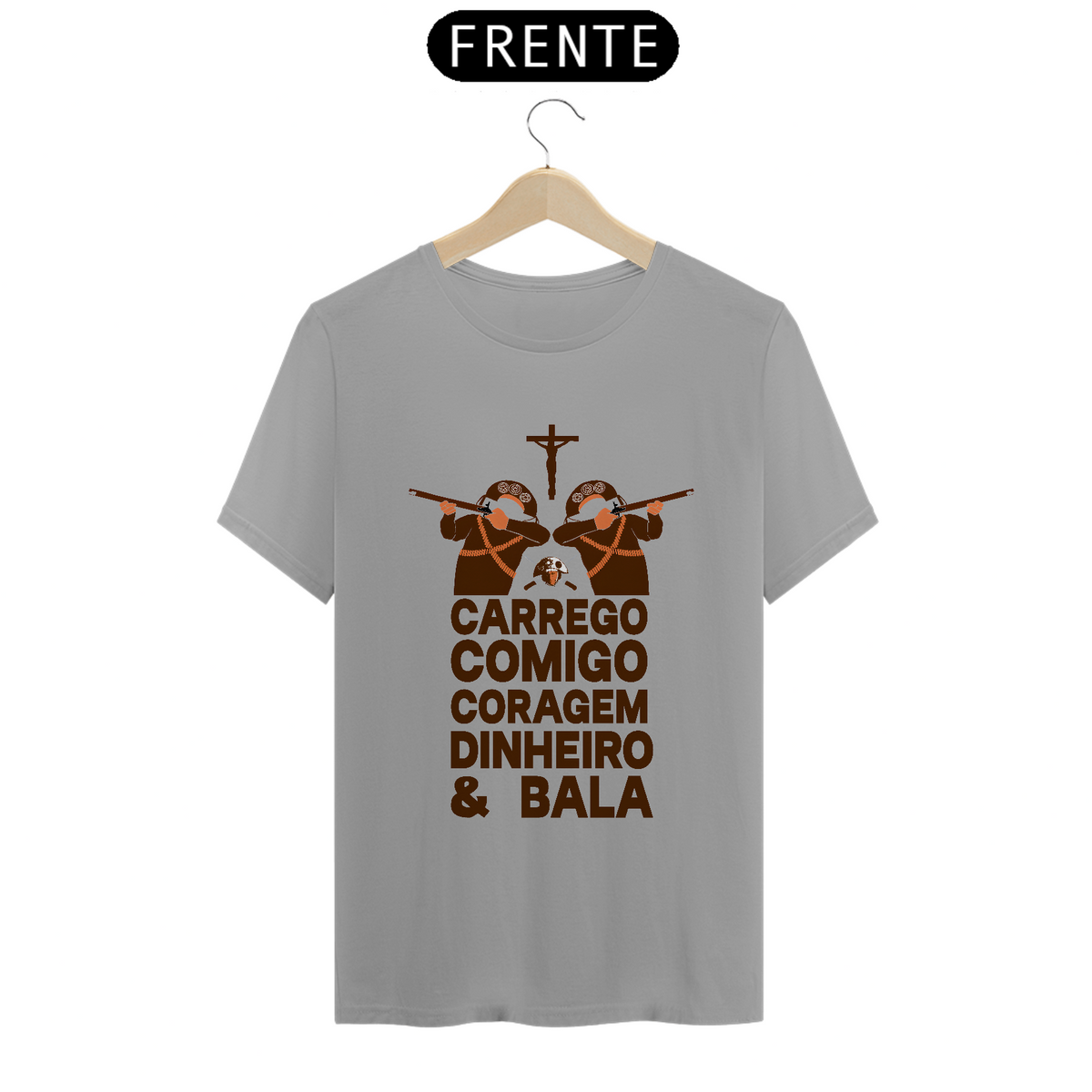 Nome do produto: T-Shirt Carrego Comigo