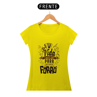 Nome do produtoT-Shirt Feminina Dançar Forro