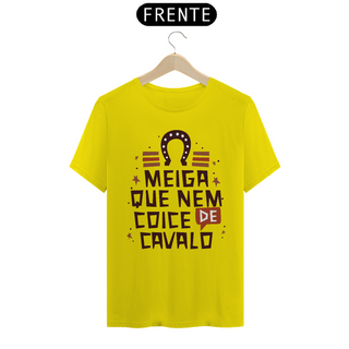 Nome do produtoT-Shirt Frases Meiga que nem coice de cavalo