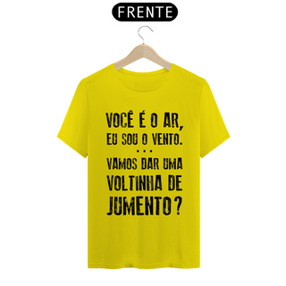 Nome do produtoT-Shirt Frases Você é o Ar eu sou vento...