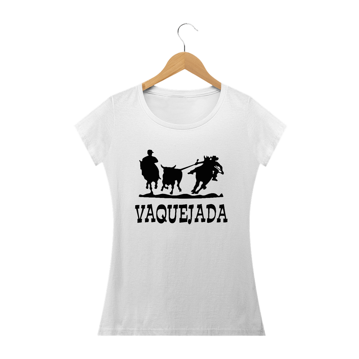 Nome do produto: T-Shirt Feminina Vaquejada