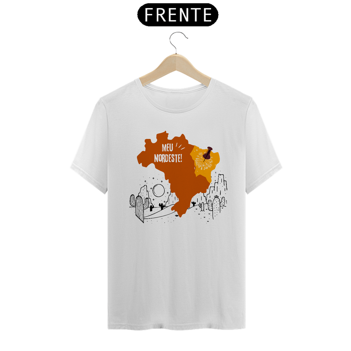 Nome do produto: T-Shirt Art Meu Nordeste