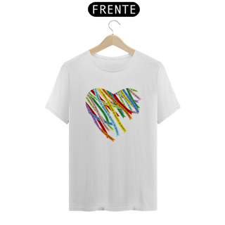 Nome do produtoT-Shirt Quality Art 2 Fita do Senhor do Bonfim Coração