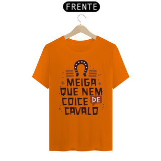 Nome do produtoT-Shirt Frases Meiga que nem coice de cavalo