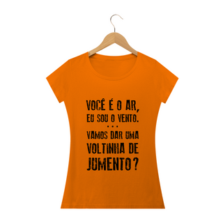 Nome do produtoCamiseta Feminina Frases Voce e o ar eu sou o vento ........