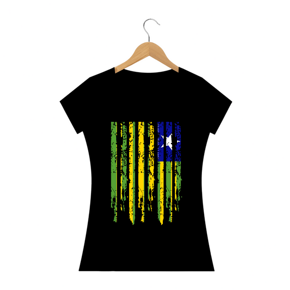 T-Shirt Feminina Bandeira Piauí