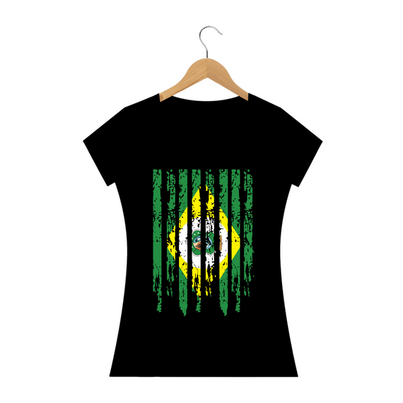 T-Shirt Feminina Bandeira Ceará