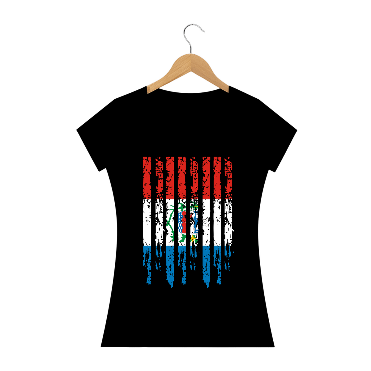 Nome do produto: T-Shirt Feminina Bandeira Alagoas