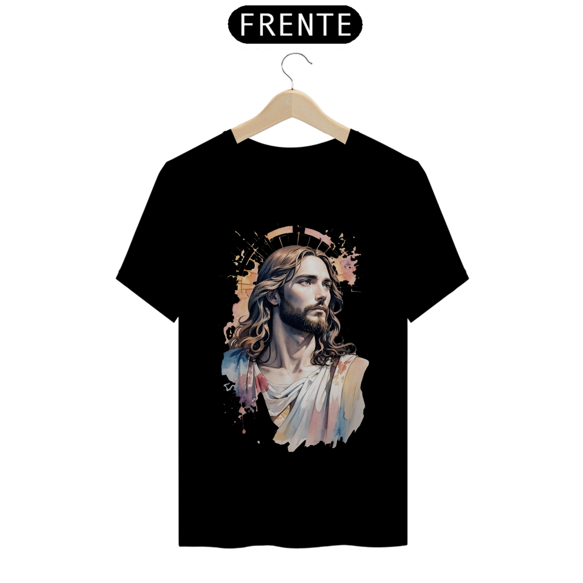 Nome do produto: T-Shirt Quality Art 4 Jesus Fé