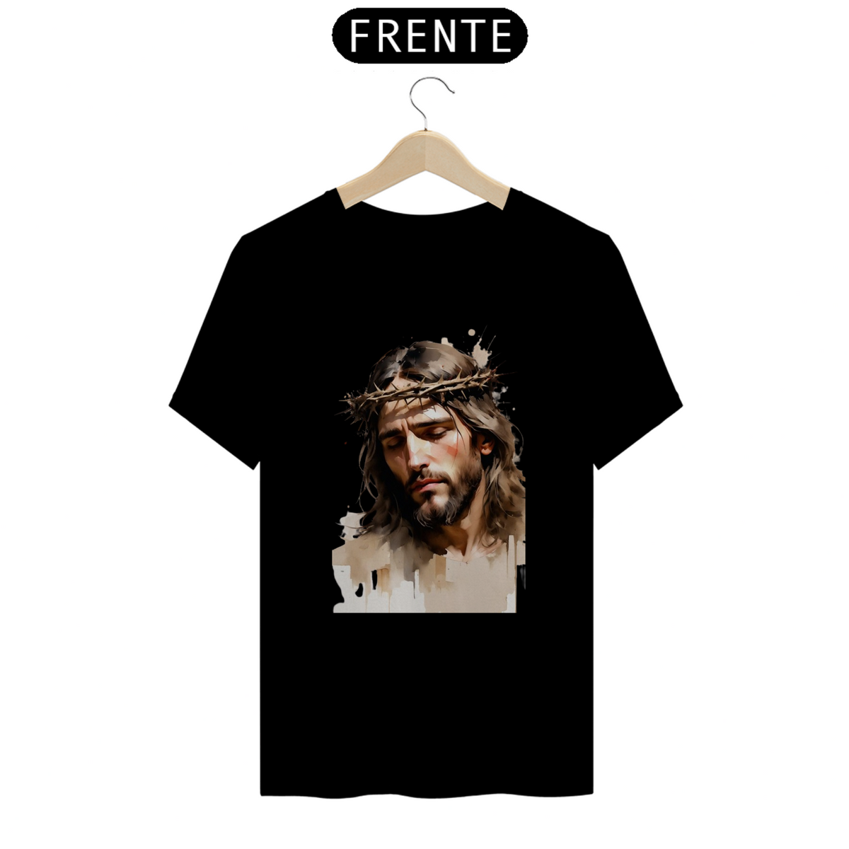 Nome do produto: T-Shirt Quality Art 5 Jesus Fé