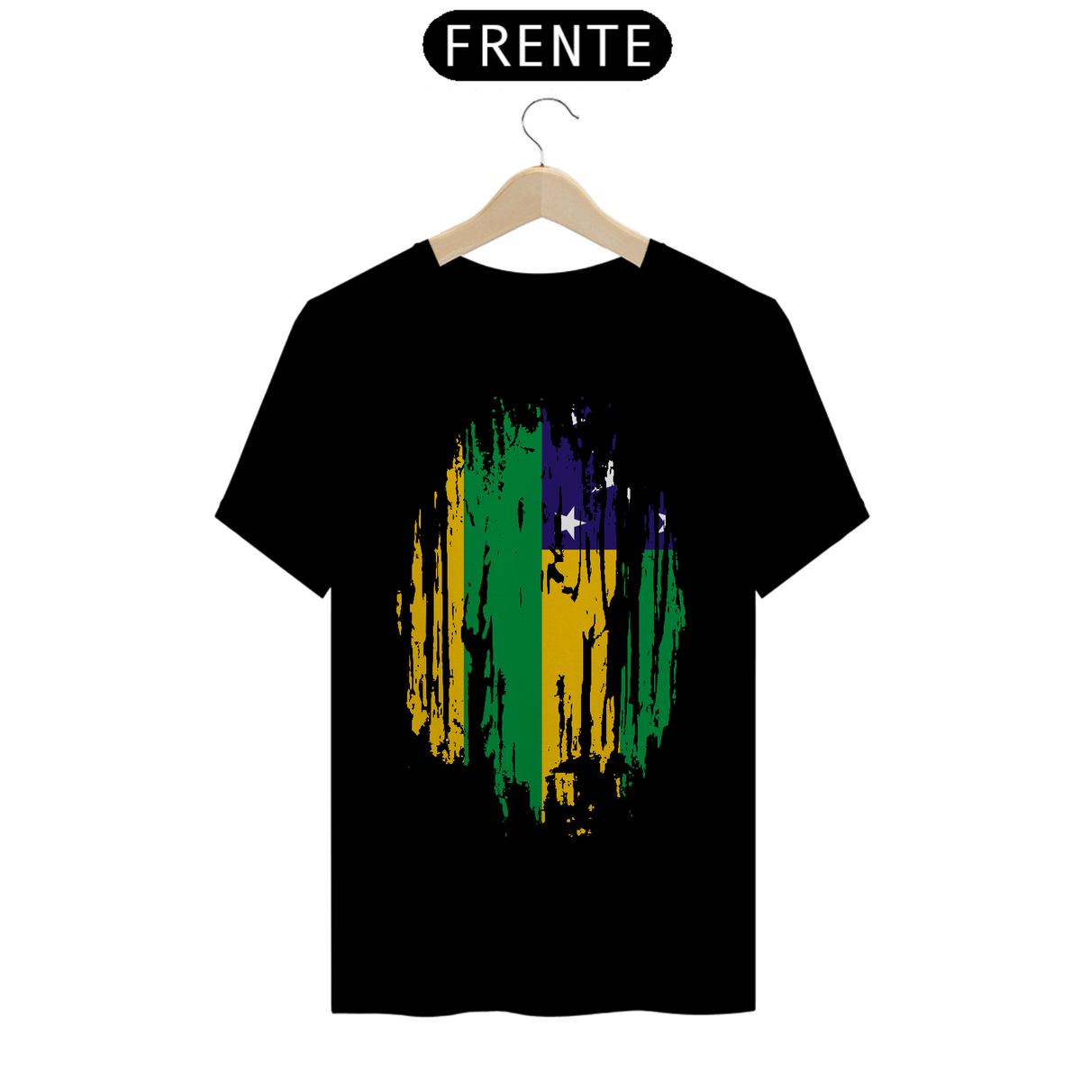 Nome do produto: T-Shirt Quality Bandeira Sergipe art2