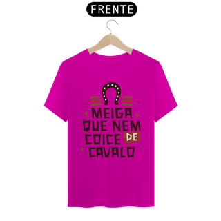 Nome do produtoT-Shirt Frases Meiga que nem coice de cavalo