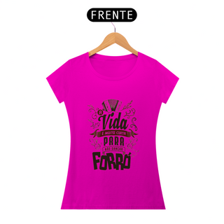 Nome do produtoT-Shirt Feminina Dançar Forro