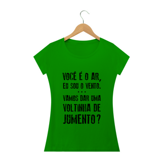 Nome do produtoCamiseta Feminina Frases Voce e o ar eu sou o vento ........