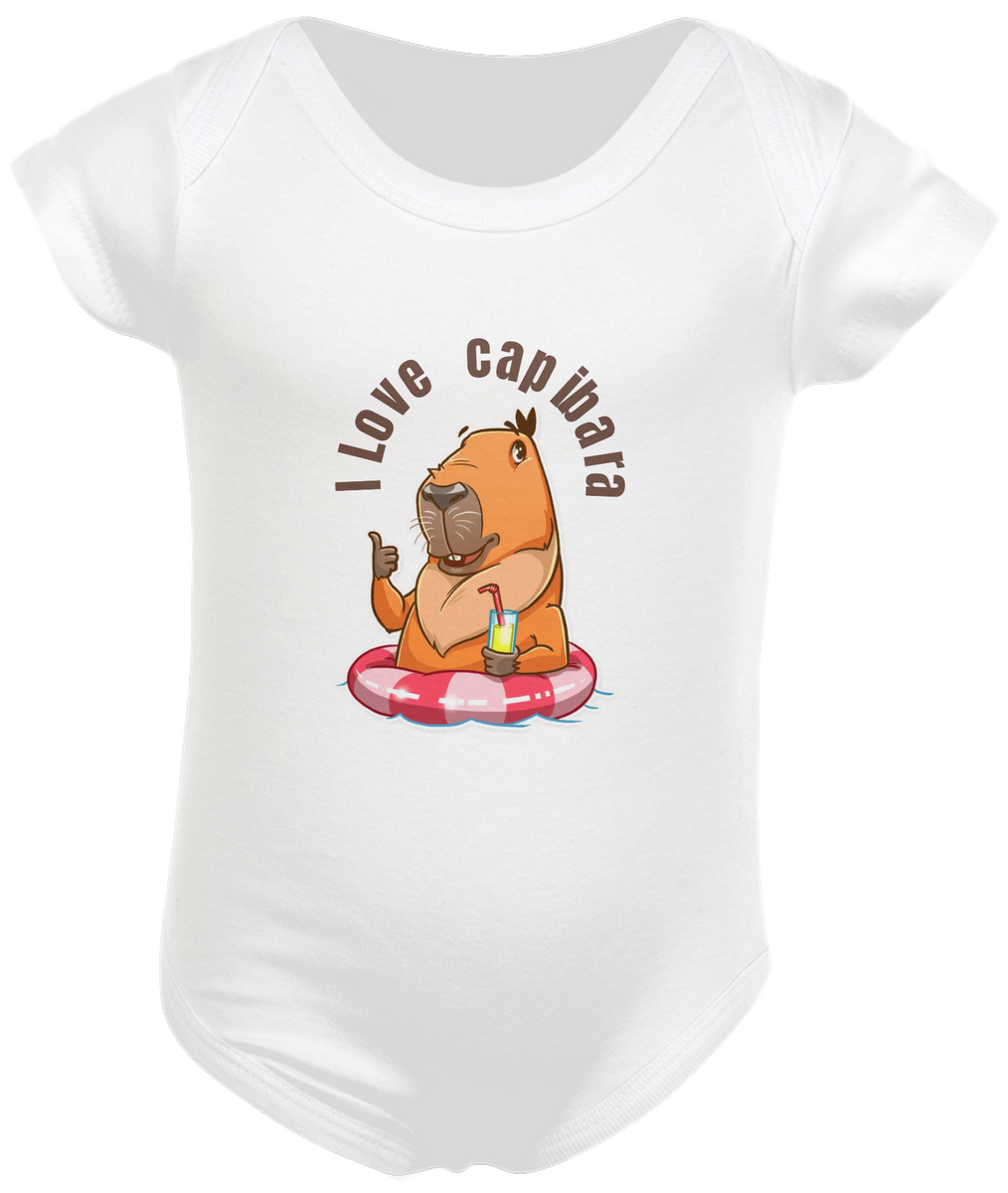 Nome do produto: I love capivara baby