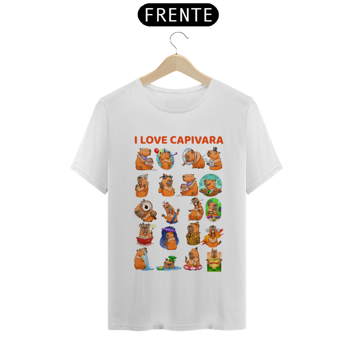 Nome do produto: I love capivara