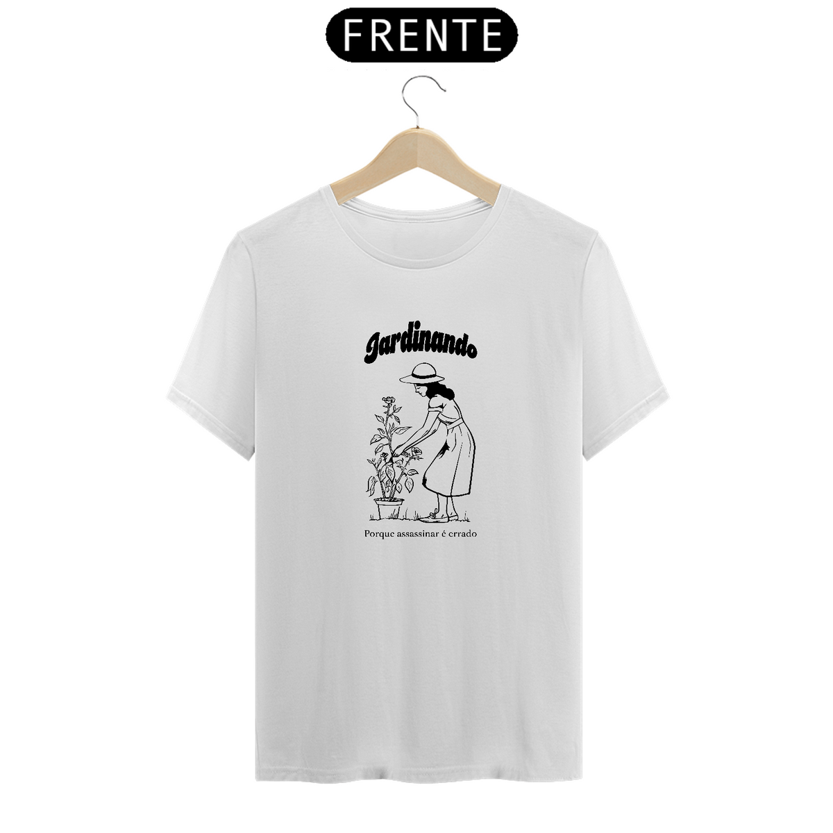 Nome do produto: Camiseta Beweirdo Jardinando