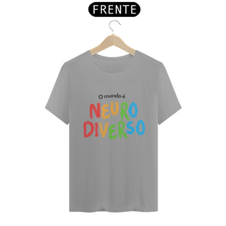 Nome do produtoCamiseta Adulto - O mundo é neurodiverso