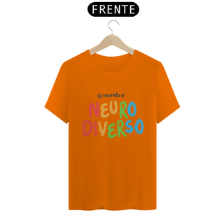 Nome do produtoCamiseta Adulto - O mundo é neurodiverso