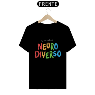 Nome do produtoCamiseta Adulto - O mundo é neurodiverso