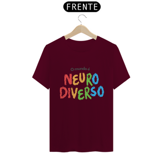 Nome do produtoCamiseta Adulto - O mundo é neurodiverso