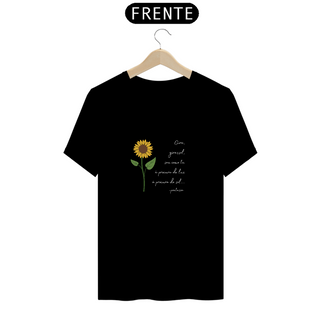T-Shirt Prime Preta - Gira, girassol
