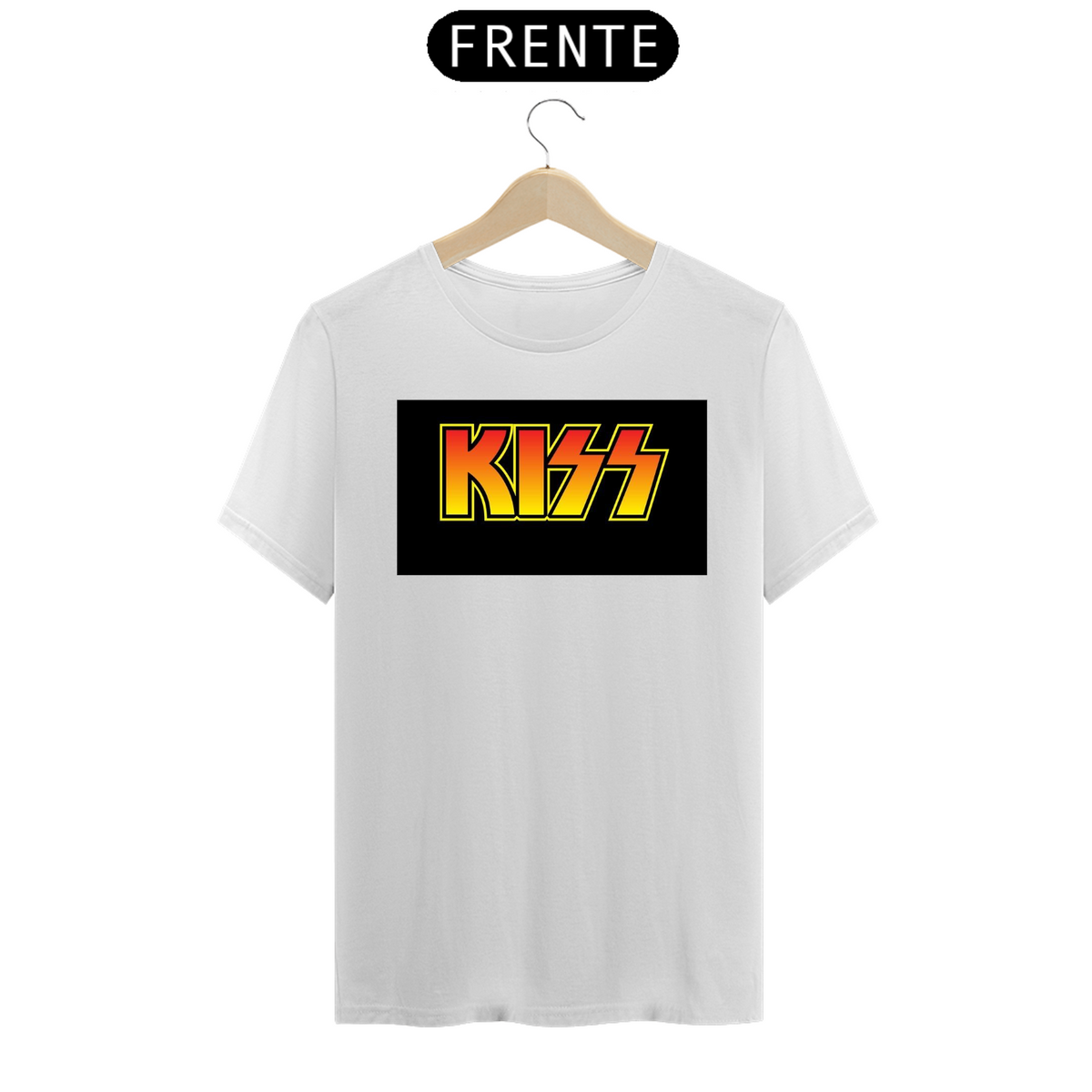 Nome do produto: Camisa Banda Kiss