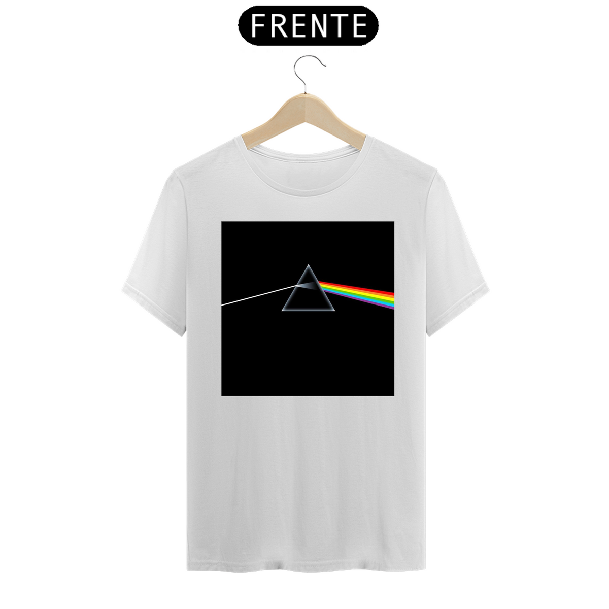 Nome do produto: Camisa Banda Pink Floyd - THE DARK SIDE OF THE MOON 