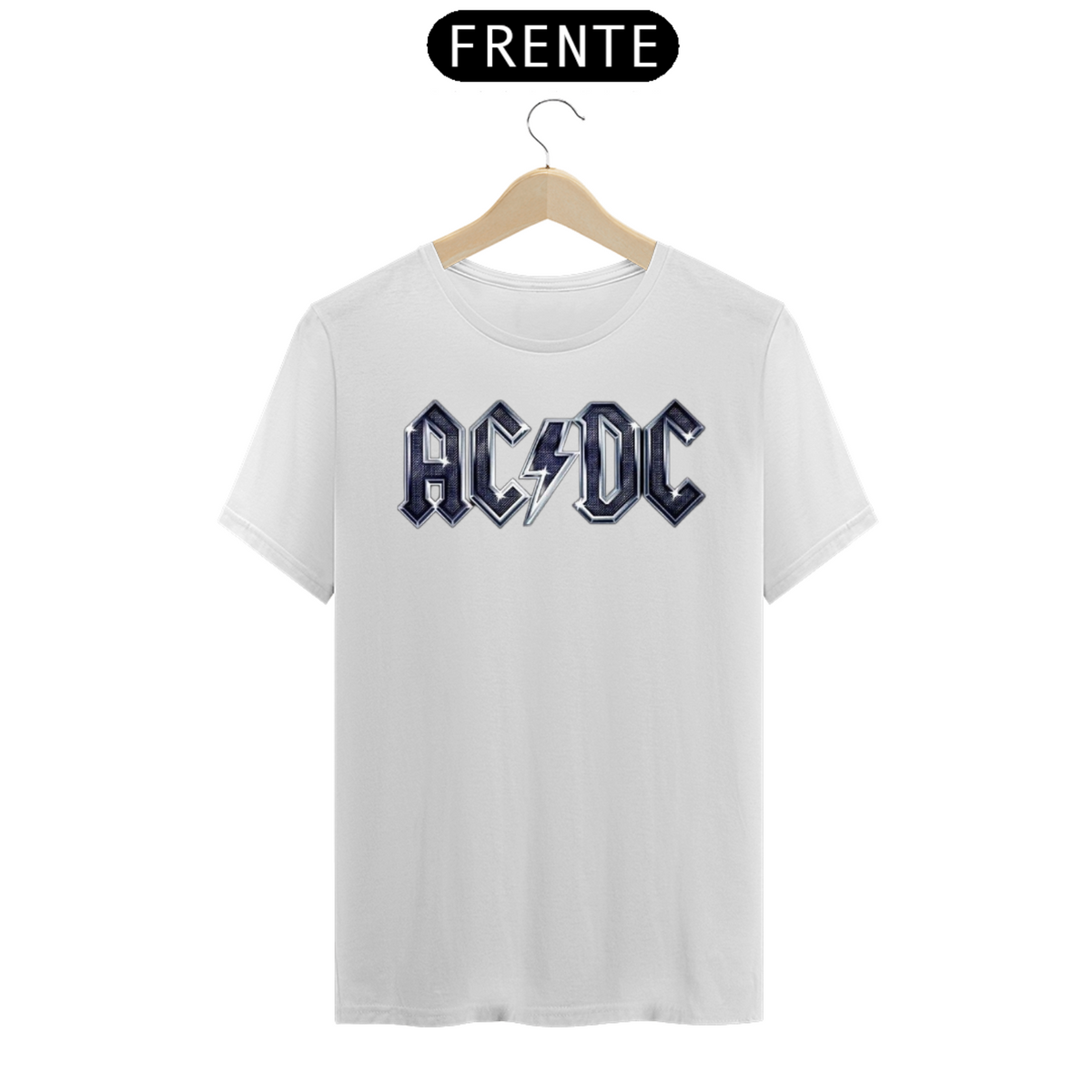 Nome do produto: Camisa AC DC  - Hard Rock