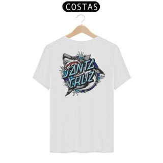 Nome do produtoCamisa SANTA CRUZ Shark - Moda Skate/Streetwear 