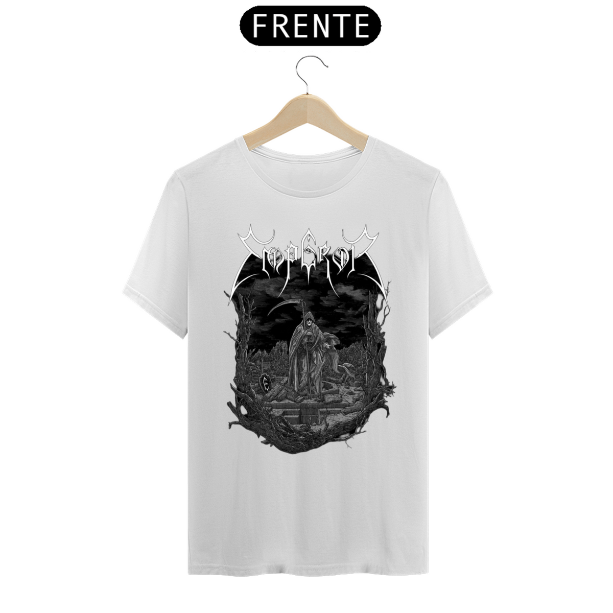 Nome do produto: Camisa EMPEROR - Black Metal