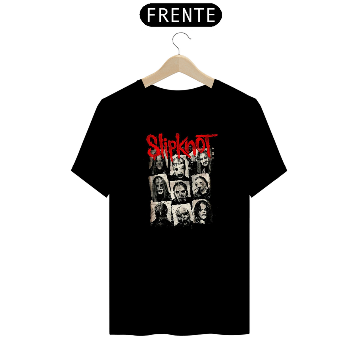 Nome do produto: Camisa Banda Slipknot - Moda Metal