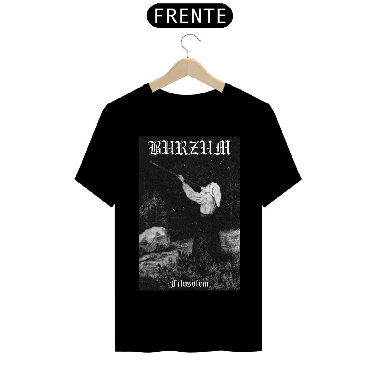 Nome do produto: Camisa Burzum Filosofem - Moda Black Metal