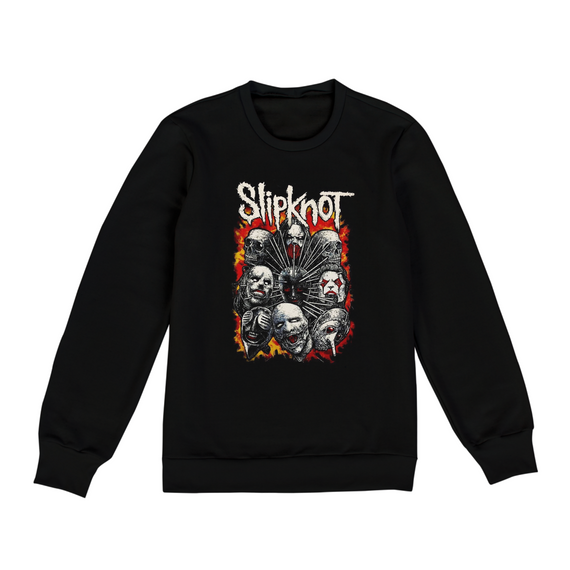 Moletom Banda Slipknot - Moda Groove Metal