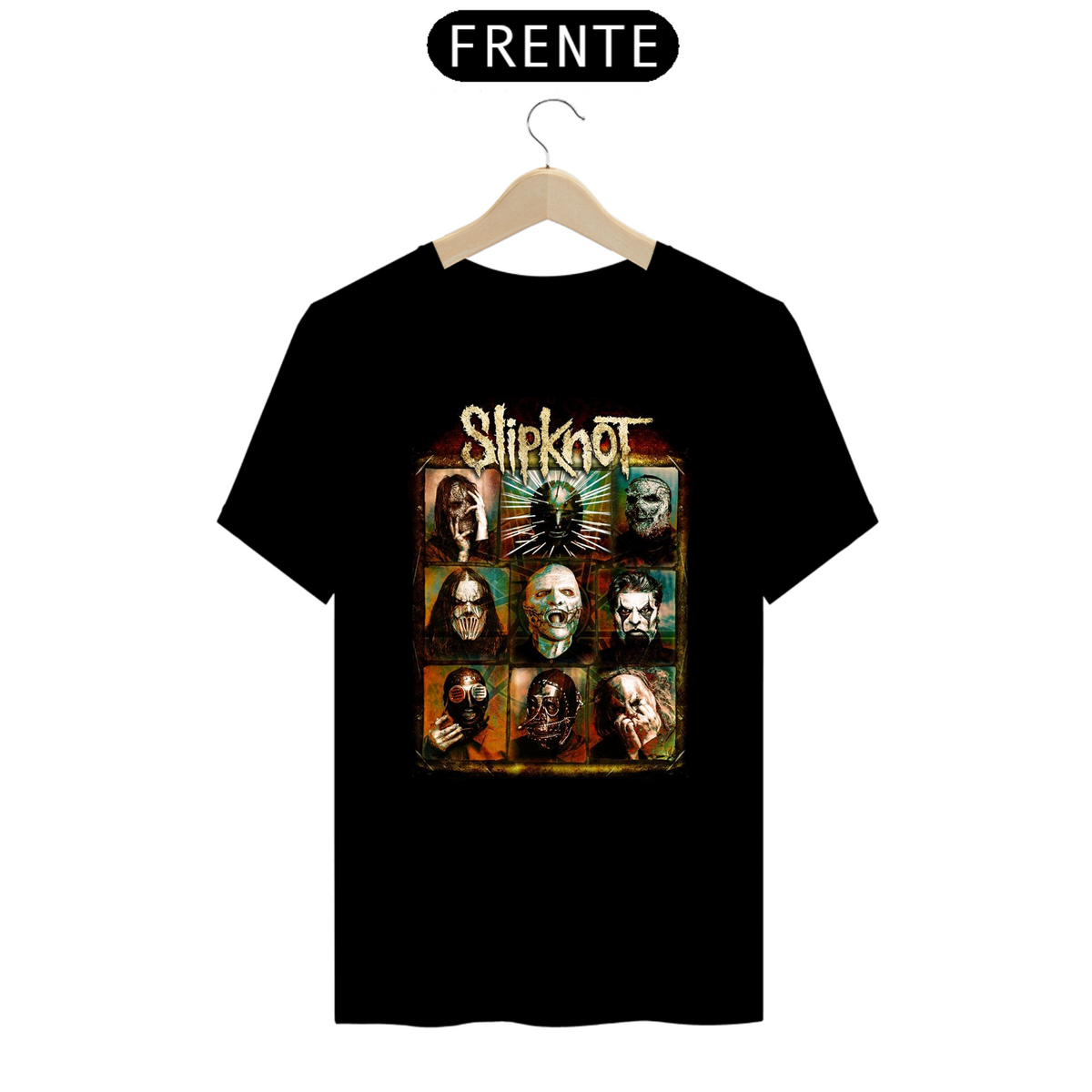 Nome do produto: Camisa Banda Slipknot - (Groove Metal)