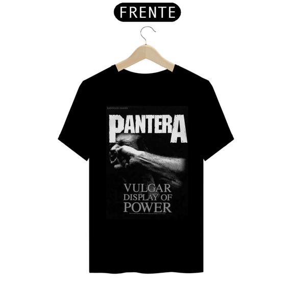 Camisa Pantera (Preta) - VULGAR DISPLAY OF POWER