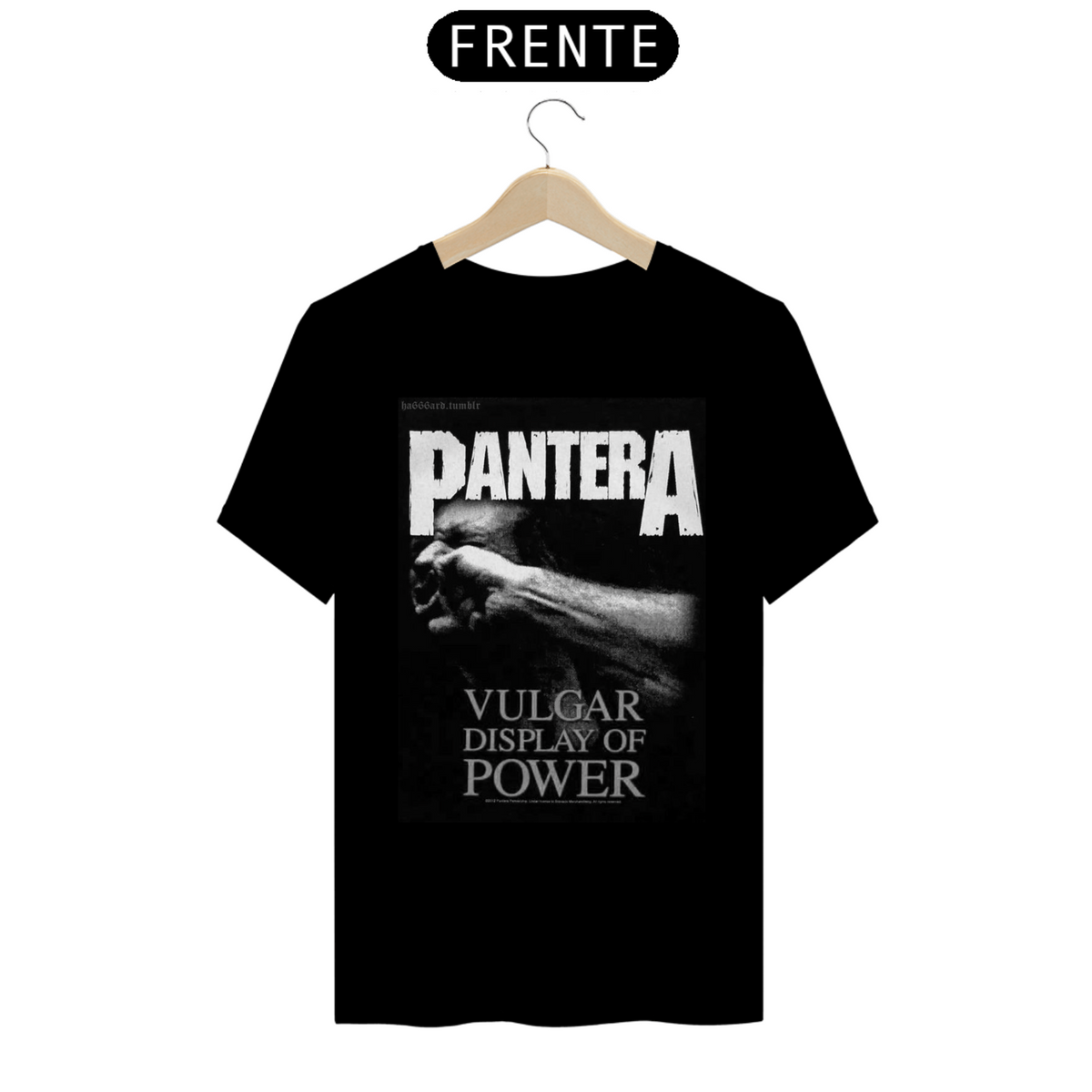 Nome do produto: Camisa Pantera (Preta) - VULGAR DISPLAY OF POWER