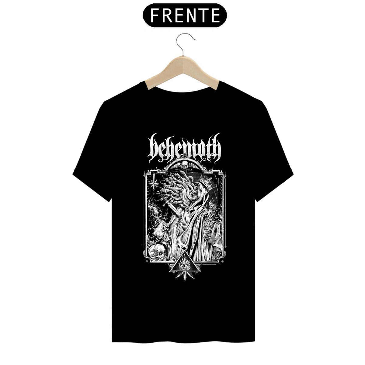 Nome do produto: Camisa Behemoth (Preta) - Death Metal